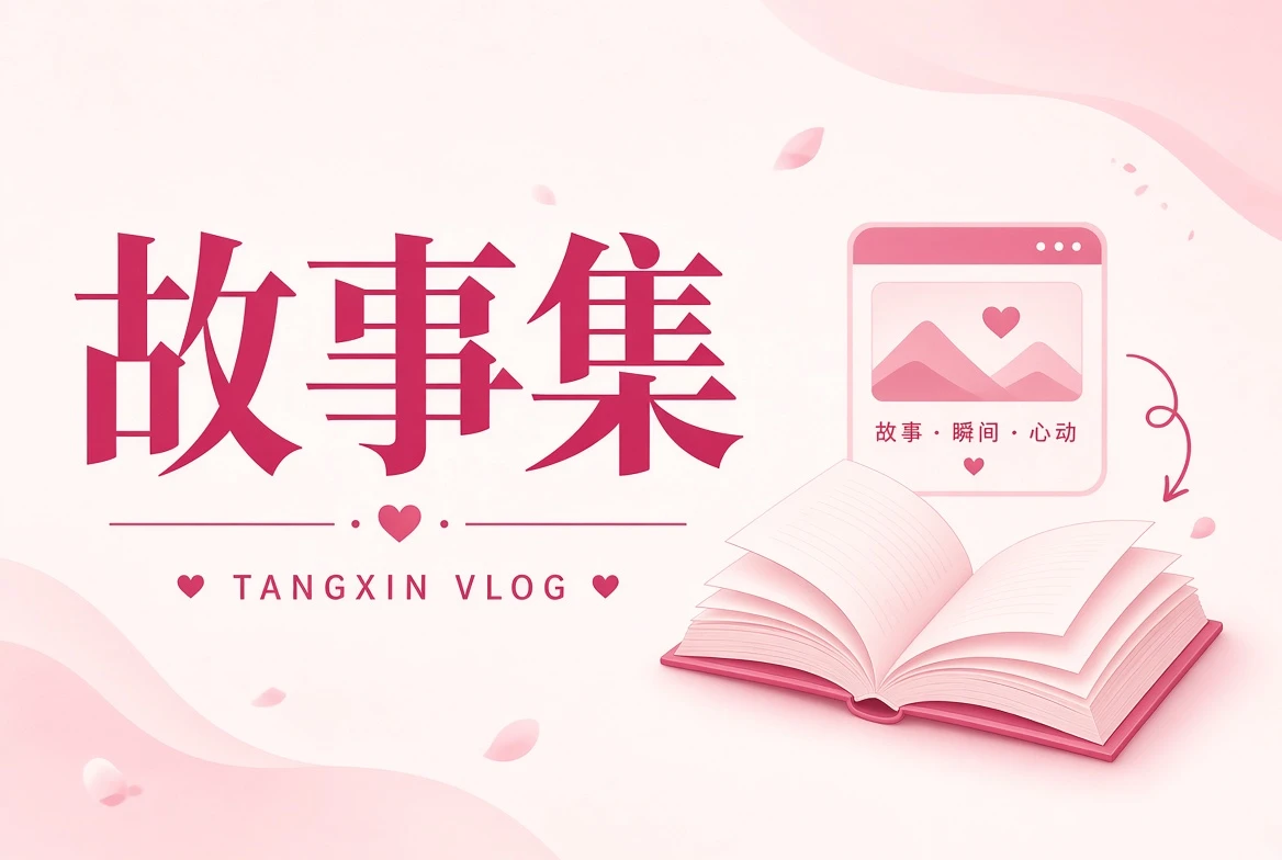故事匣关于人物与成长的插画